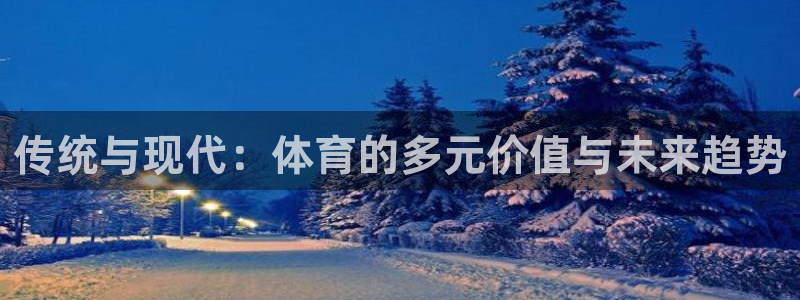 杏悦3代理：传统与现代：体育的多元价值与未来趋势